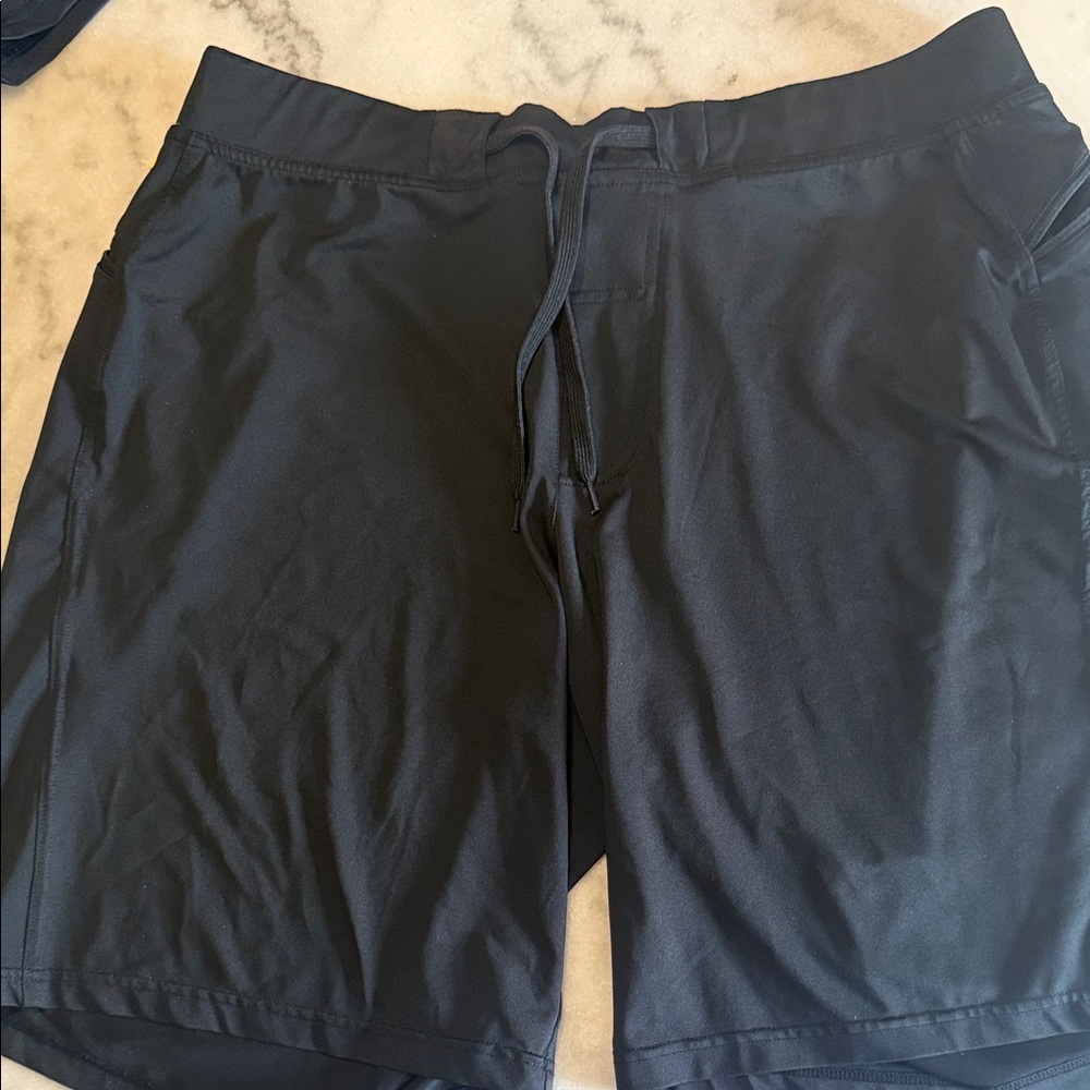 Hylete Black Athletic Shorts